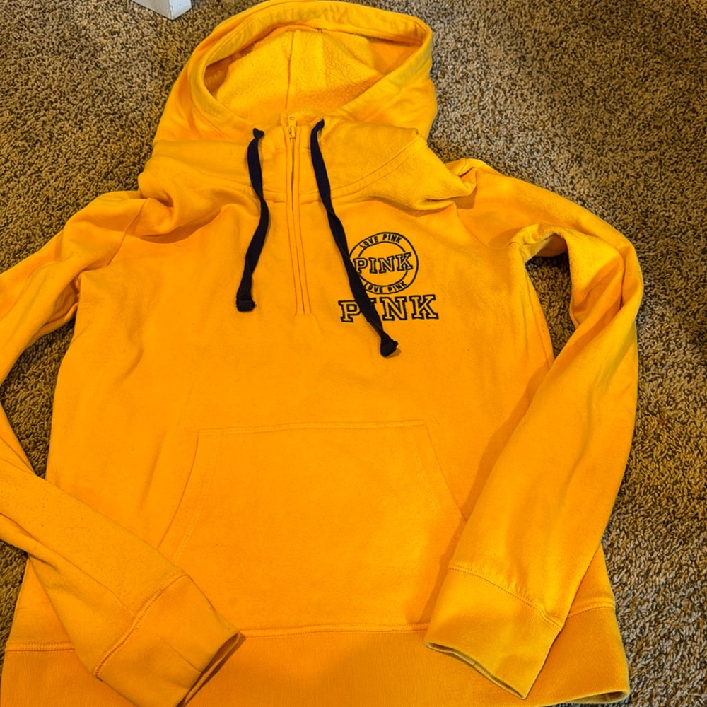 Pink Quarter Zip